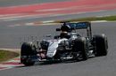 Pascal Wehrlein works hard for Mercedes