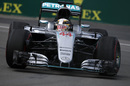 Lewis Hamilton works hard to keep its pace