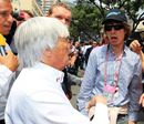 Jurassic Park, Monaco style ... Bernie Ecclestone and Mick Jagger
