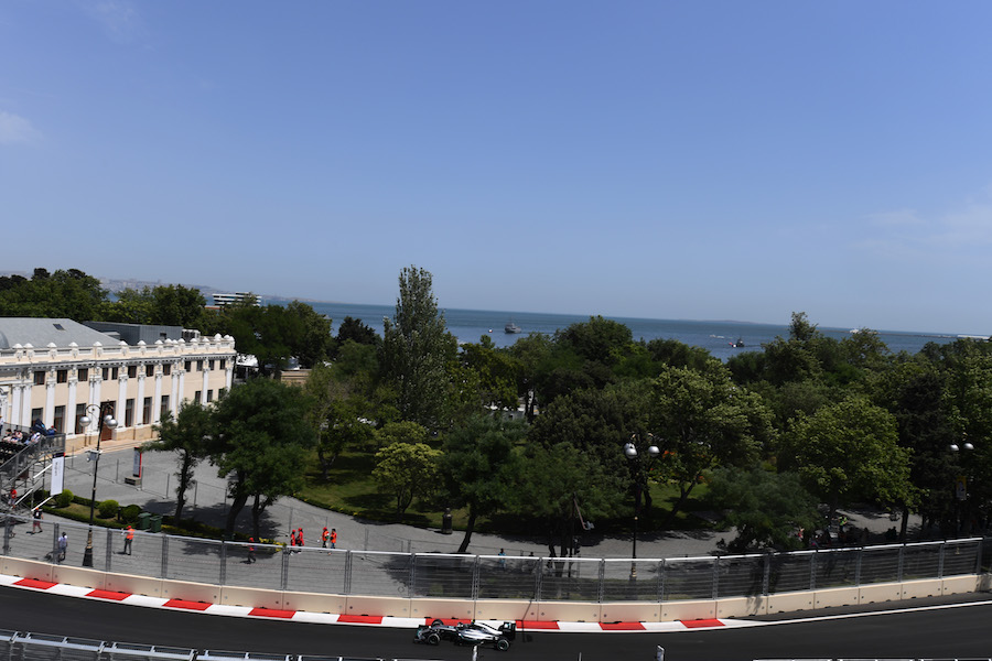 City view in Baku on Saturday