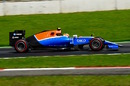 Rio Haryanto on track in the Manor