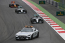 Safety Car leads the field
