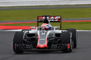 Romain Grosjean tries medium tyres