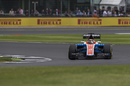 Pascal Wehrlein rounds the corner