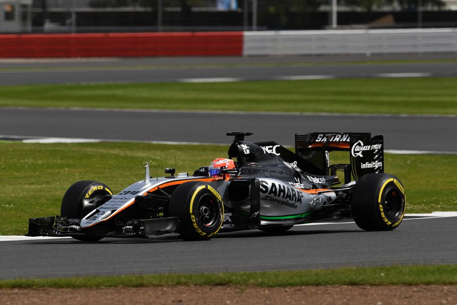 Nikita Mazepin works hard on his program for Force India