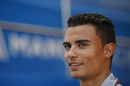 Pascal Wehrlein in the paddock