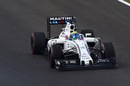 Felipe Massa puts the Williams through its paces
