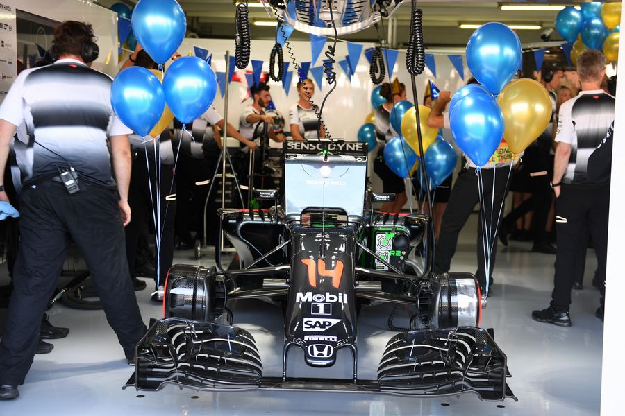 McLaren celebrate Fernando Alonso's birthday