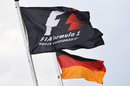 German and F1 flags
