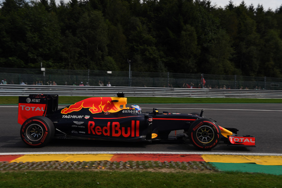 Daniel Ricciardo focus on the Friday program