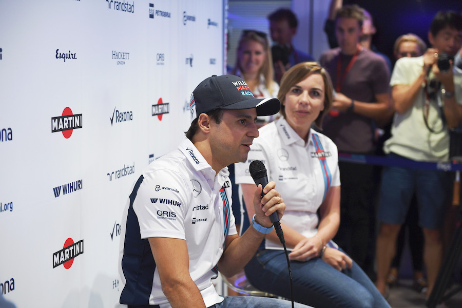 Felipe Massa announces his retirement from F1 at the end of the season