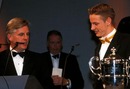 Jenson Button wins the McLaren Autosport BRDC Young Driver Award