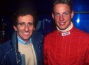 Jenson Button meets Alain Prost