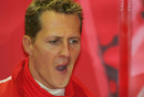 Michael Schumacher finds it all too exciting