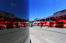 The Istanbul Park paddock