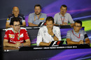 The Friday press conference in Monza