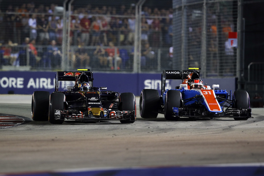 Carlos Sainz and Esteban Ocon side by side