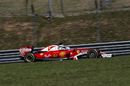 Sebastian Vettel puts on soft tyres