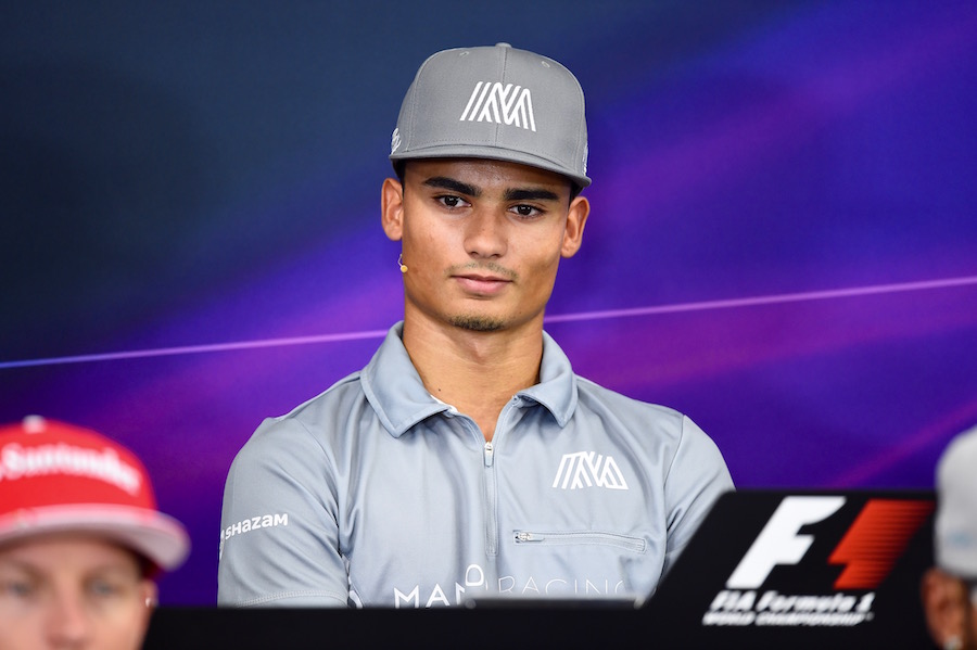 Pascal Wehrlein looks on in the Thursday press conference