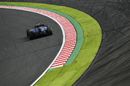 Marcus Ericsson at speed in the Sauber
