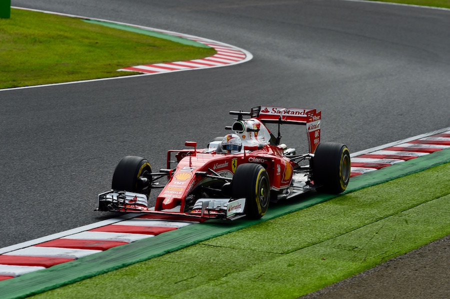 Sebastian Vettel focus on the Friday program