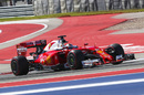 Sebastian Vettel continues to push for Ferrari