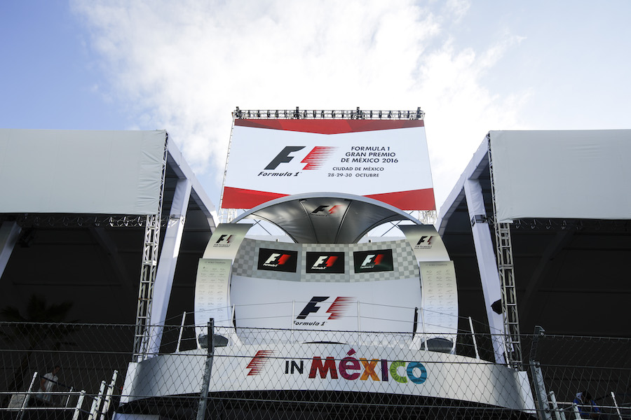 Mexican Grand Prix Podium