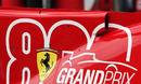 Ferrari livery celebrating 800 grands prix starts