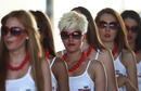 Grid girls on parade in Istanbul