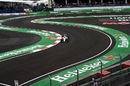 Valtteri Bottas tries medium tyres on track
