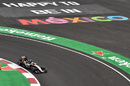Sergio Perez puts on medium tyres