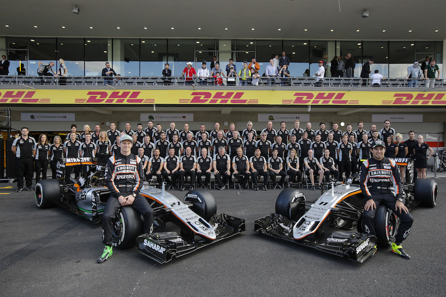 Force India team photo