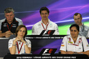 The Friday press conference in Abu Dhabi