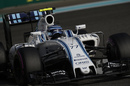 Valtteri Bottas behind the wheel of the Williams