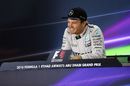 Nico Rosberg in the Press Conference