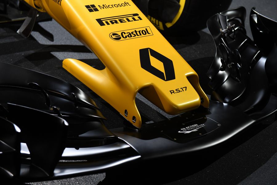 Renault Sport F1 Team R.S.17 nose detail