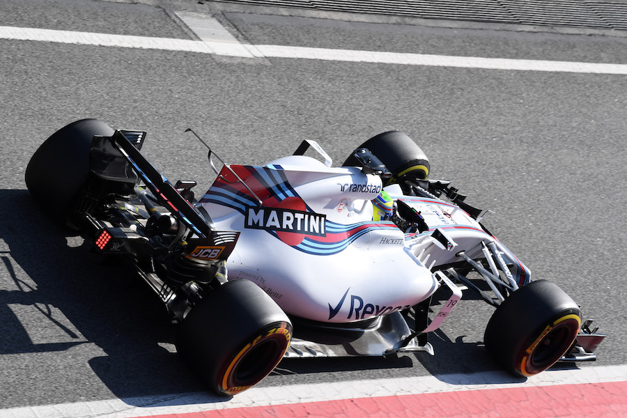 Felipe Massa in the Williams FW40
