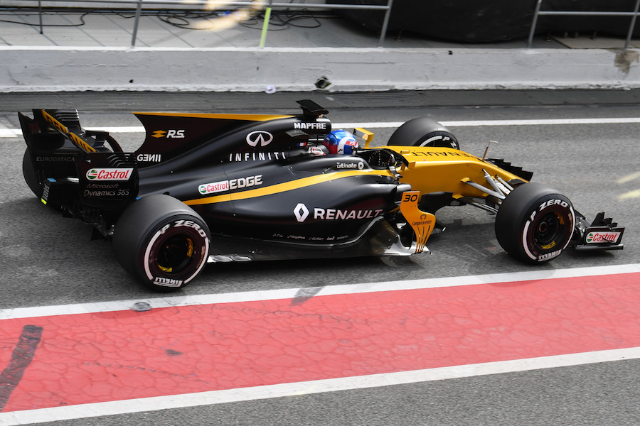 Jolyon Palmer in the Renault R.S.17