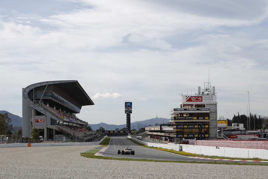 Track view at Circuit de Catalunya