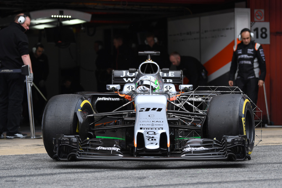 Alfonso Celis leaves the Force India garage