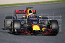 Daniel Ricciardo on track with aero sensor