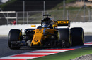 Nico Hulkenberg at speed in Renault