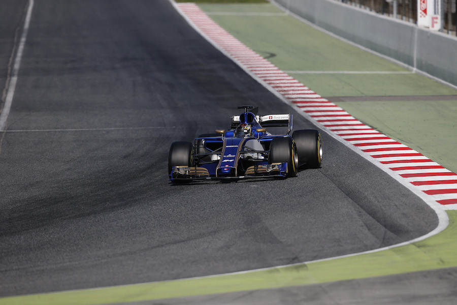 Pascal Wehrlein in the Sauber C36