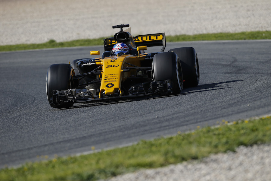 Jolyon Palmer in the Renault R.S.17