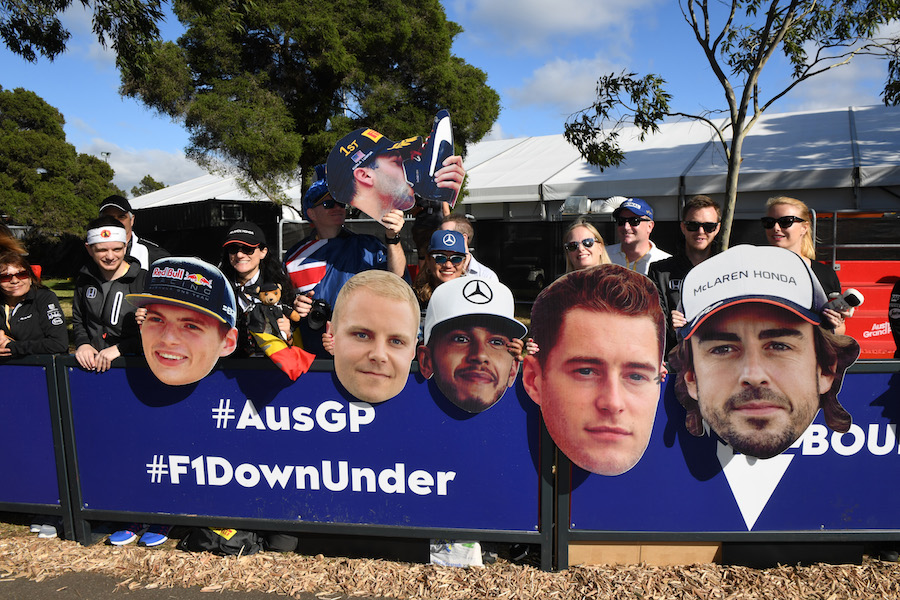 Fans in Australia GP