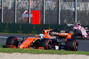 Fernando Alonso continues to push for McLaren