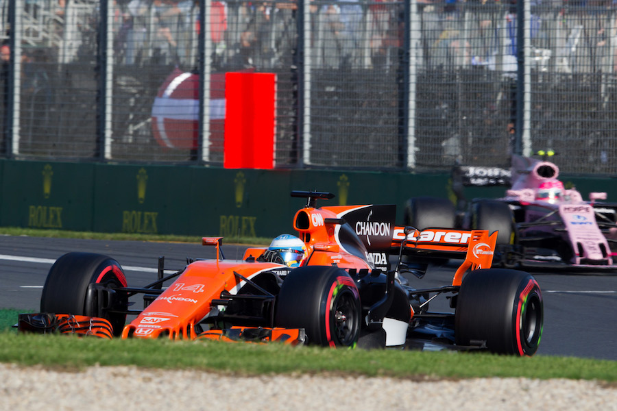 Fernando Alonso continues to push for McLaren
