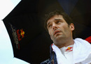 Mark Webber ahead of the start of the race