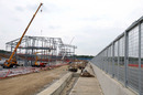 Work continues on the new Silverstone pit and paddock buildings