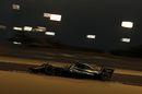 Valtteri Bottas on track in the Mercedes